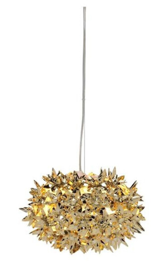 Kartell Bloom Taklampe S2 Gull