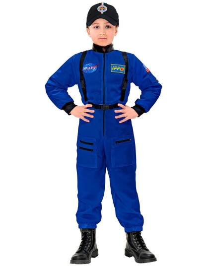 Blått Astronaut Kostyme til Barn Blått Astronaut Kostyme til Barn