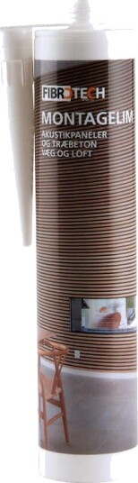 Fibrotech Monteringslim Tube 300ml Fibrotech Monteringslim Tube 300ml