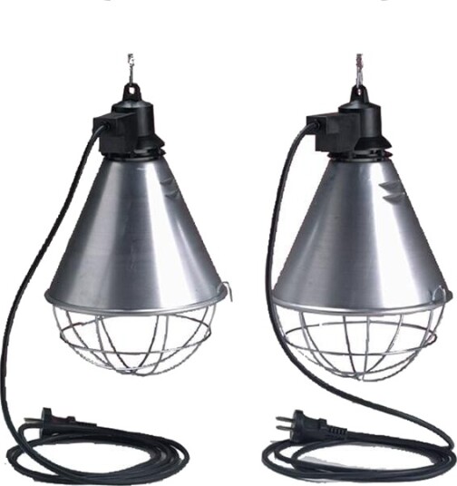 Varmelampe med sparebryter og 2,5 meter kabel Varmelampe med sparebryter og 2,5 meter kabel