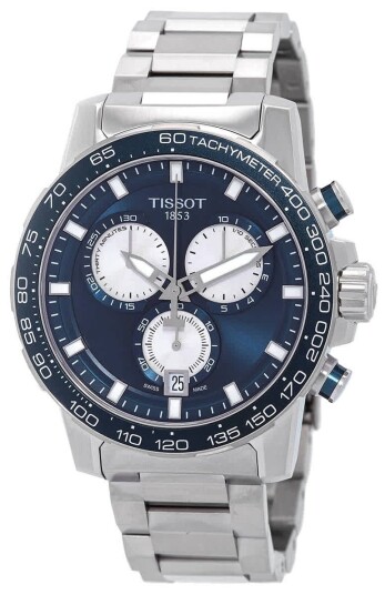Tissot Herreklokke T125.617.11.041.00 Supersport Blå/Stål Ø45.5 mm