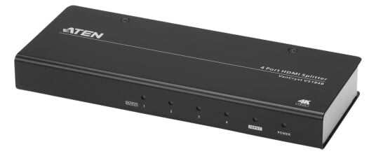 ATEN VanCryst 4-port HDMI-splitter med 4K-støtte