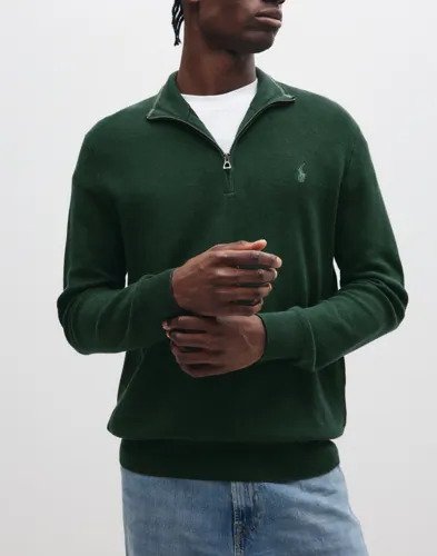 Polo Ralph Lauren Sweater half Zip Strikkegensere Grønn