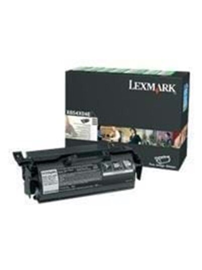 Lexmark X654X31E Toner Black - Laser toner Svart