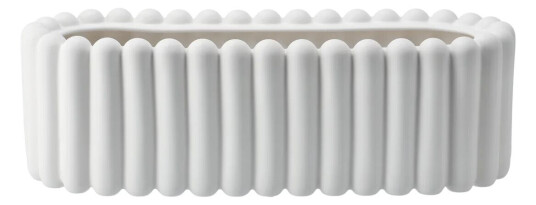 DBKD Mist krukke oval White DBKD Mist krukke oval White