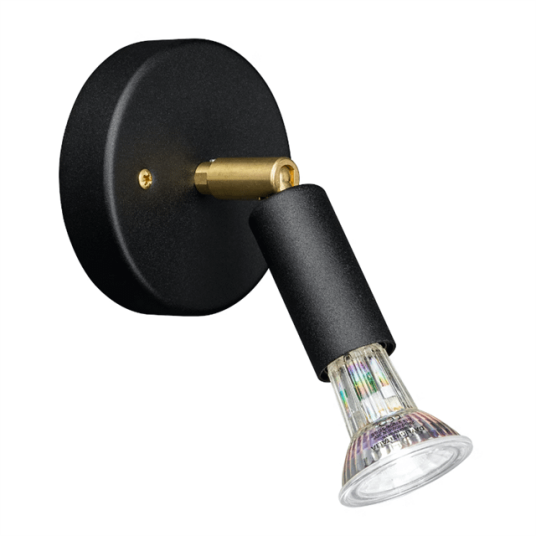 Örsjö Star 1 Vegglampe Sort