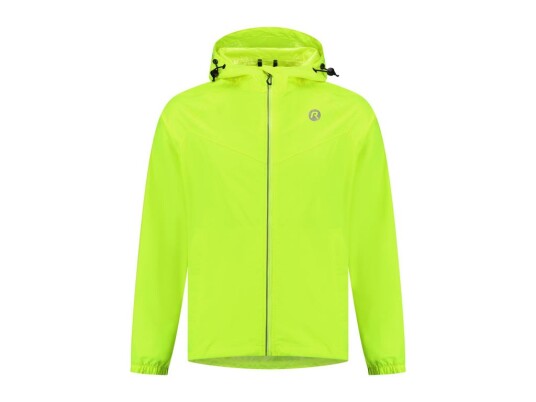 Rogelli Commuter Core regnjakke gul unisex