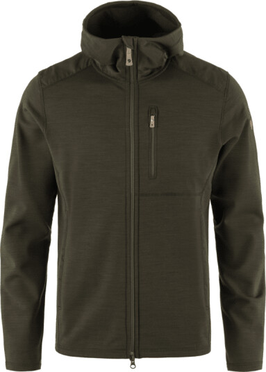 Fjellreven Men's Keb Fleece Hoodie XL , Deep Forest Fjellreven Men's Keb Fleece Hoodie XL , Deep Forest