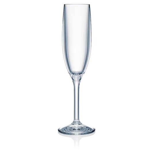 Strahl, Champagneglass, Gaveeske, Polykarbonat (166ml) - 4stk.