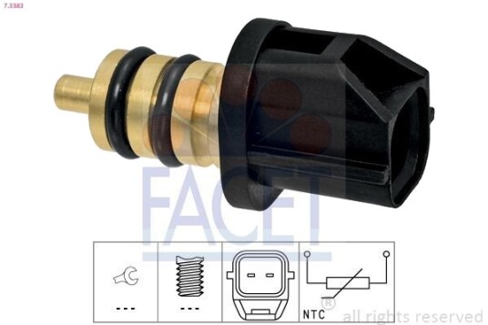 Sensor, motortemperatur FACET 7.3383