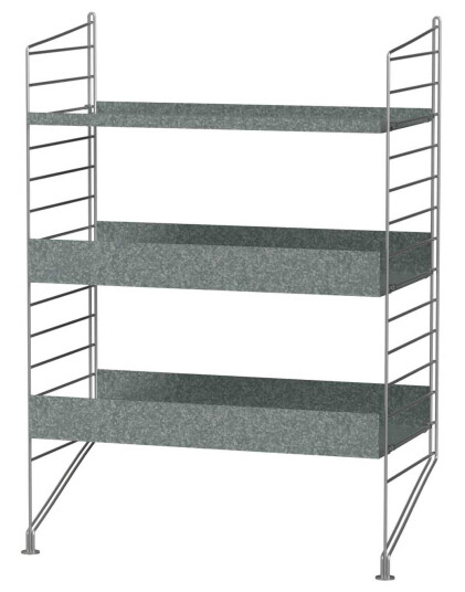 String String Outdoor kombinasjon B Galvanisert 60 x 85 cm String String Outdoor kombinasjon B Galvanisert 60 x 85 cm