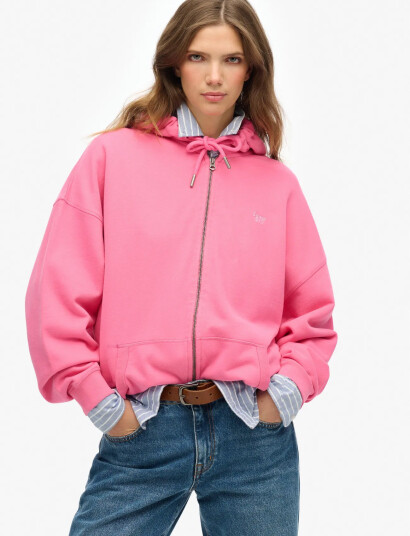 Superdry Studios Zip Hoodie - Pink - 36