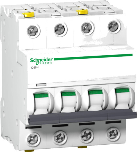 Schneider Electric Acti9 iC60H Automatsikring 4P 63A C-kurve