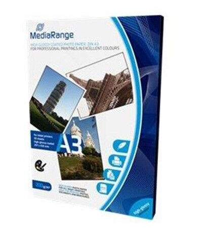 MediaRange - photo paper - high-glossy - 50 sheet(s) - A3 - 200 g/m²