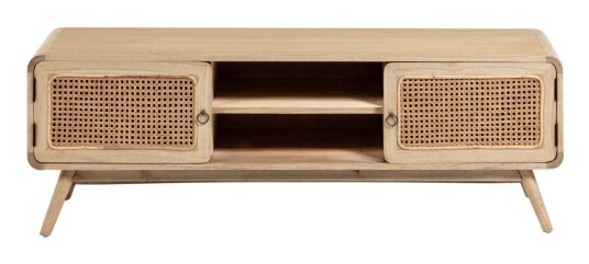 Kave Home Nalu Tvbord - Lys Tre, 150x50 Unoliving