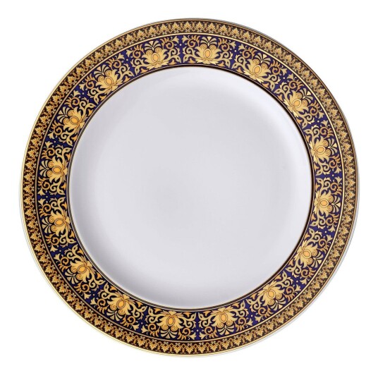 Versace Medusa Blue desserttallerken 22 cm