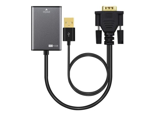 MicroConnect HDMI til VGA 15 cm - 1080p Støtte