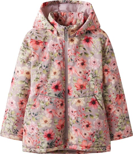 Name It Vinterjakke NkfMaxi Noos Violet Ice/Rose Name It 11 år (146) Vinterjakke Lilla Rosa