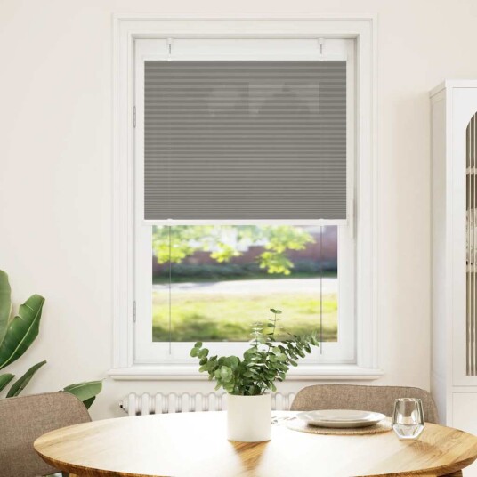  plisségardin antrasitt 70x100 cm Stoff Bredde 69,4 Polyester