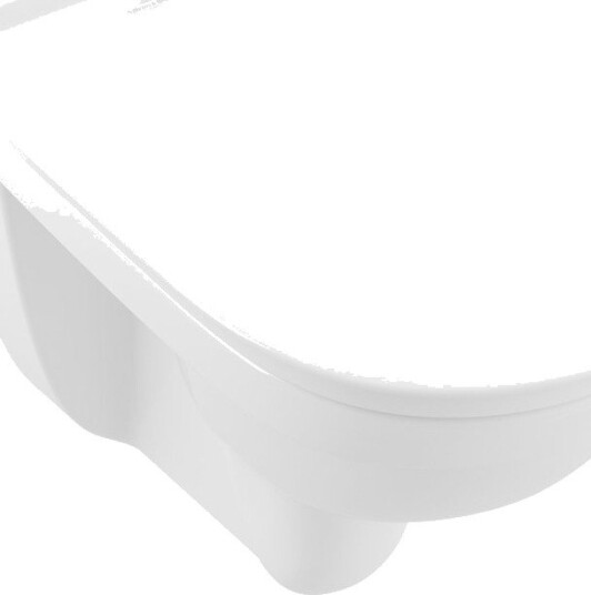 VILLEROY & BOCH VICARE VEGGSKÅL 595X360MM M/ÅPEN SPYLEKANT HVIT ALPIN