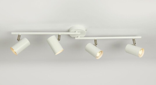 Ms - belysning Era taklampe med 4 spotter - Hvit Ms - belysning Era taklampe med 4 spotter - Hvit