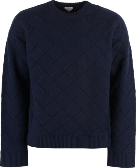 Bottega Veneta Herre Strikkevarer Blå M,