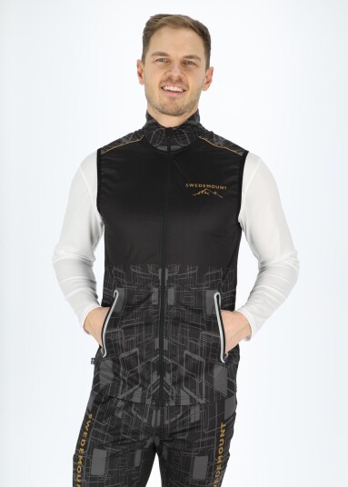 Swedemount Race 3-Layer Vest Black/Charcoal M Vester