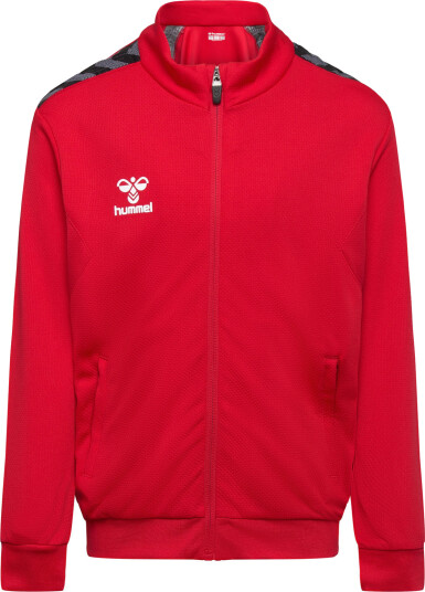 Hummel Hmlauthentic Pl Zip Jacket Kids Red 128 Hummel Hmlauthentic Pl Zip Jacket Kids Red 128