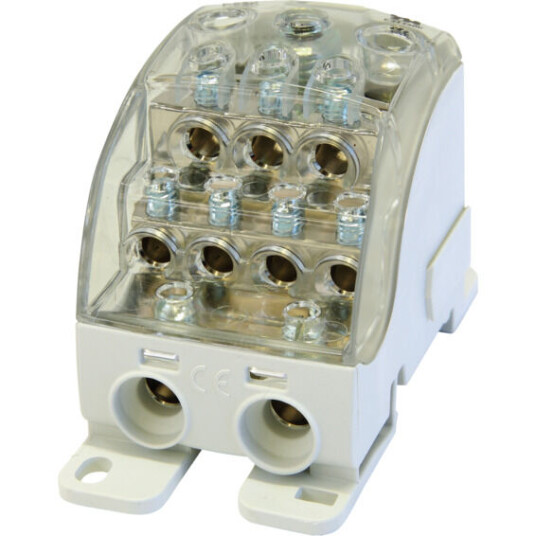 Cenika DISTRIBUSJONSBLOKK 490A AL/CU 1x95-185/1xflatkabel 24-3-10 - 1200565