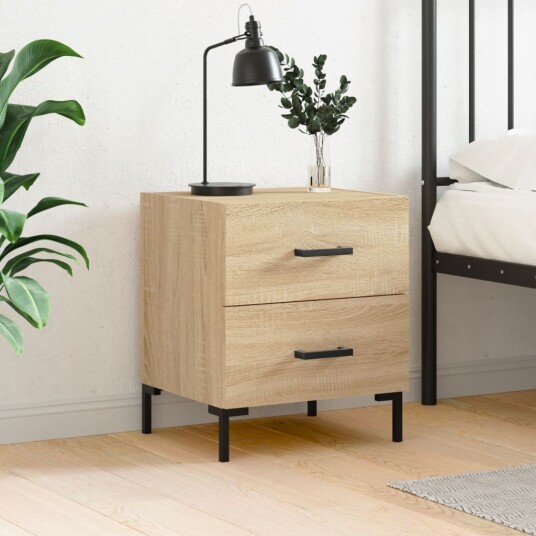  Nattbord sonoma eik 40x35x47,5 cm konstruert tre