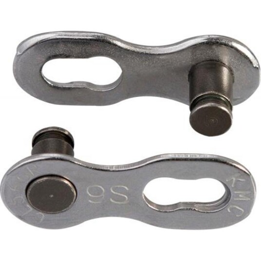 KMC Kmc Missinglink 9R Ept Kjedelås Sølv 9-Delt 2-Pack 6.6Mm Rustfritt OS KMC Kmc Missinglink 9R Ept Kjedelås Sølv 9-Delt 2-Pack 6.6Mm Rustfritt OS
