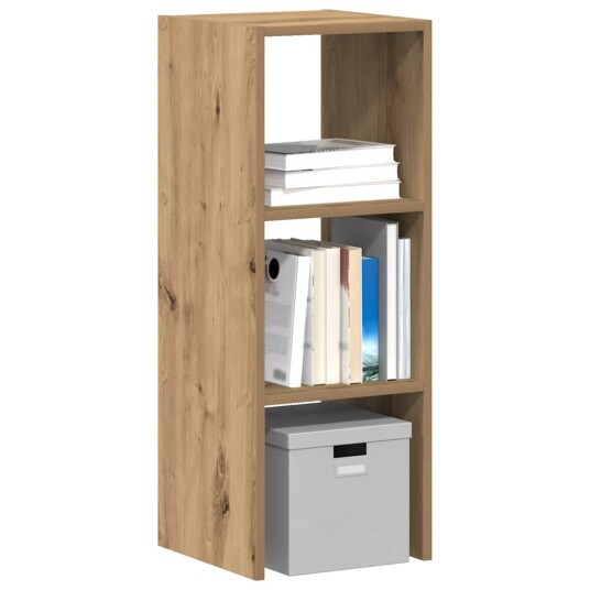 Bokhylle stablebar artisan eik 30x30x80 cm konstruert tre