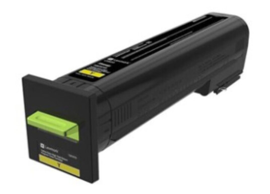 Lexmark CS 820 Y return Toner - 72K2XY0 Original - Gul 22000 sider Lexmark CS 820 Y return Toner - 72K2XY0 Original - Gul 22000 sider
