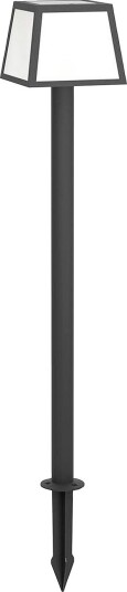 EGLO Pollarlys Altilia Solar Powered With Sensor 1060 mm Svart Solcellelamper
