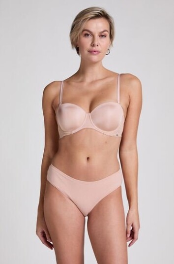 Hunkemöller Usynlig Kira brasiliansk truse Beige