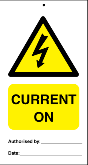 Jo Safety Current on (pk. a' 10 stk.) IMO Tie Tags 125005KE