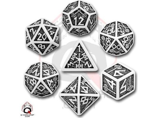Q-Workshop Dwarven Sett Hvit Og Svart Q-Workshop Dwarven Sett Hvit Og Svart