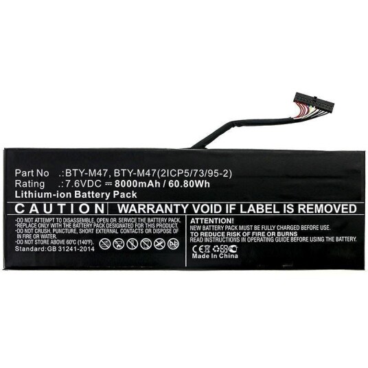CoreParts Laptop Battery for MSI (MBXMSI-BA0009)