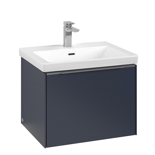 Villeroy & Boch  Subway 3.0 Servantskap m/1 skuff 572x429x478 mm Blå Matt