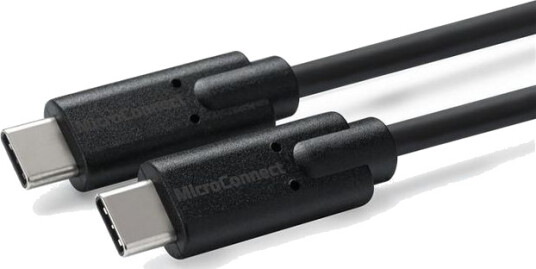 MicroConnect 3m USB-C kabel med 10 Gbps dataoverføring og 15W strømleveranse MicroConnect 3m USB-C kabel med 10 Gbps dataoverføring og 15W strømleveranse