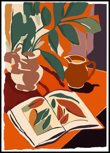 Leafy Afternoon Plakat Plakat / 100x150cm