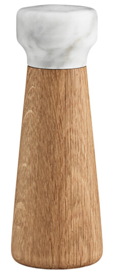 Normann Copenhagen Craft saltkvern eik-hvit marmor liten