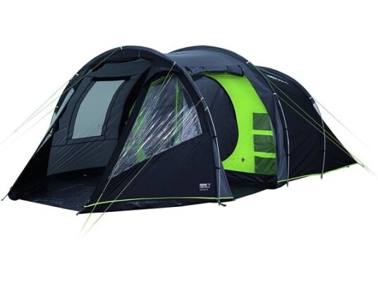 High Peak Paros 5 Camping Tunell Telt 11,8 Kg Grønn Grå