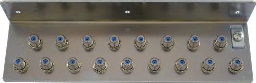 Televes Koaksialadapter F-Type Hun/Hun HF Metallisk