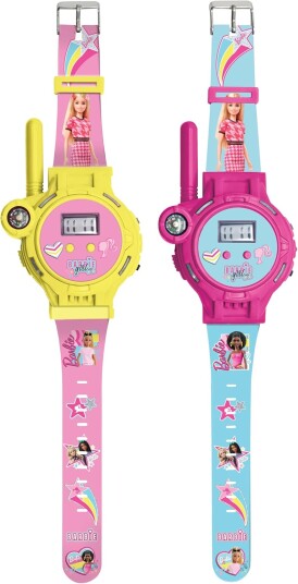 Lexibook - 2-in-1 Barbie Walkie Talkie Watch DMWTW1BB