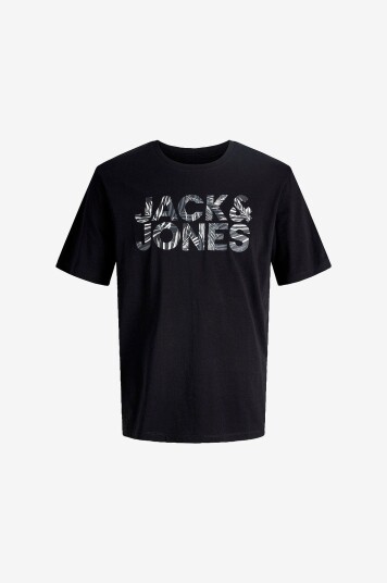 Jack & Jones T skjorte jjeJeff Logo Tee SS SN Svart