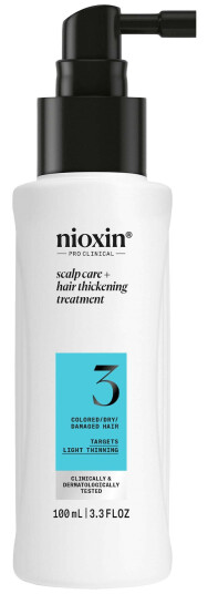 Nioxin System 3 Scalp Treatment for Colored Thinning Hair 100 ml