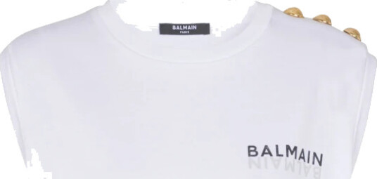 Balmain Dame Topper Hvit L, Balmain Dame Topper Hvit L,