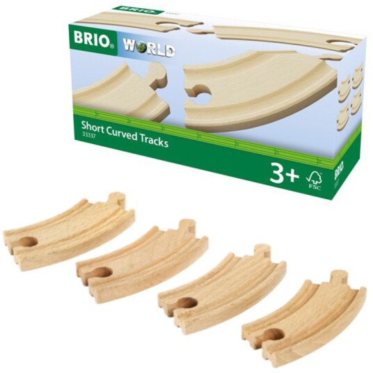 Brio Short Curved Tracks