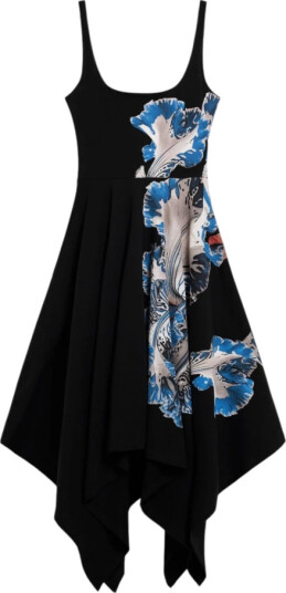 Desigual Dame Kjoler Svart L,